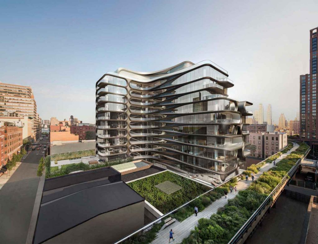 El perfecto balance entre una morfología y su contexto | 520 West 28th Street - Zaha Hadid Architects