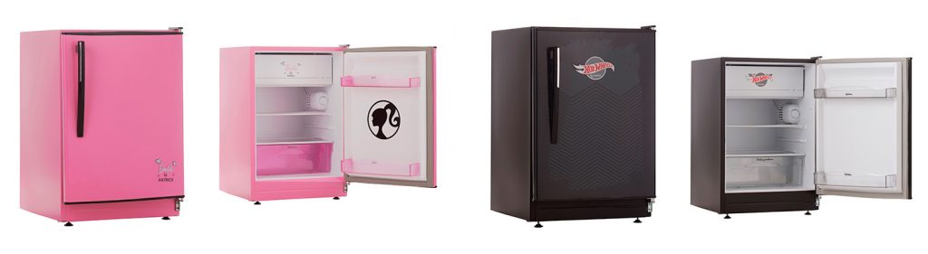 #SoloParaFanáticos | Patrick y Mattel presentan el primer frigobar de Barbie® y Hot Wheels®