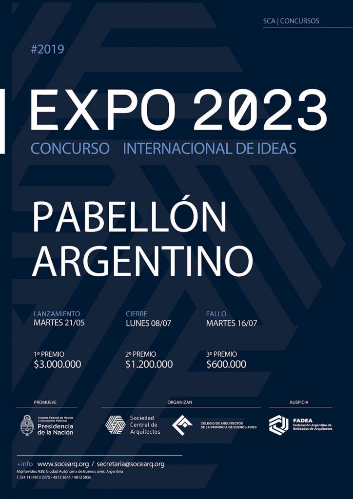LANZAMIENTO Concursos Internacionales para la Expo 2023