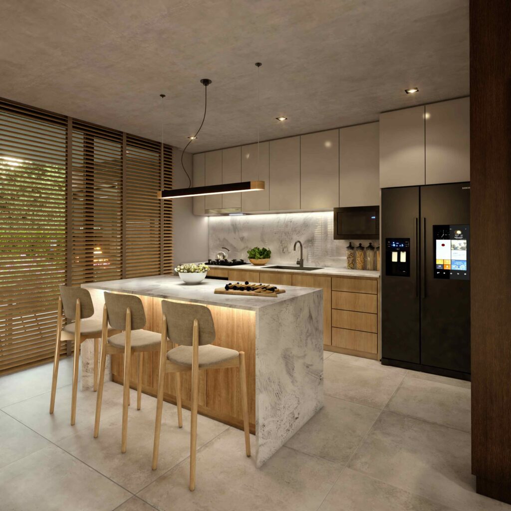 HOUSES Victhoria de Grupo Haras del Sur Cocina