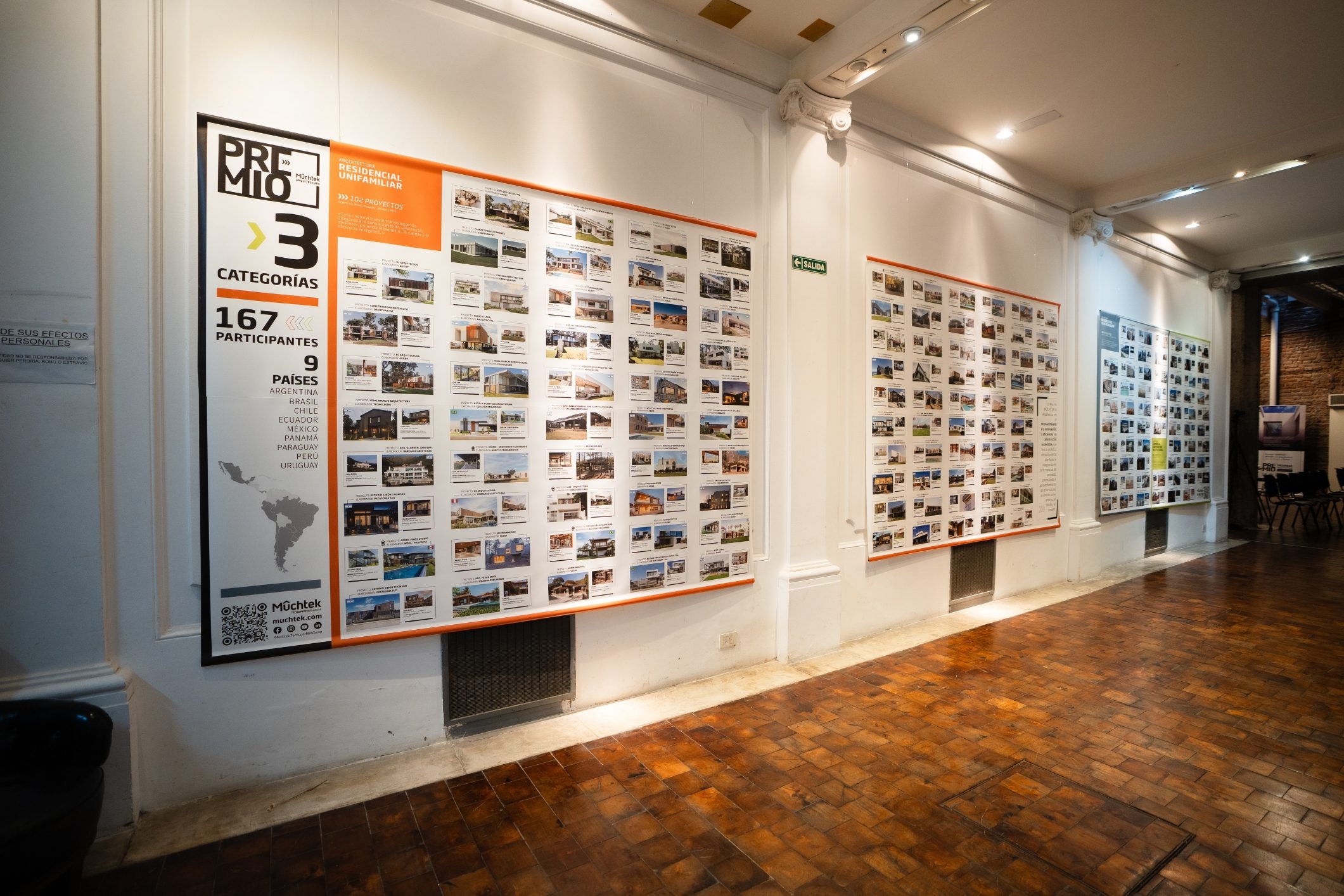 Guía de la Construcción celebró la arquitectura en un evento único de exhibición de la 2° edición de Premio Muchtek 8 Exhibición Premio Muchtek Arquitectura - 15 de octubre